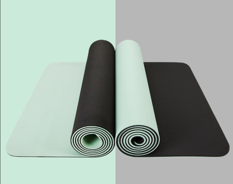 THẢM TẬP CAO CẤP 2 LỚP CHỐNG TRƯỢT – MÀU XANH BẠC HÀ & ĐEN