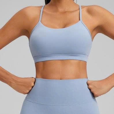 SET THỂ THAO - NÂNG ĐỠ TỐT CHO GYM & YOGA - XANH DA TRỜI