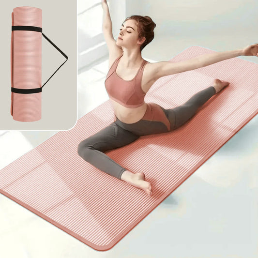 THẢM TẬP YOGA & PILATES CAO CẤP - HỒNG BABY