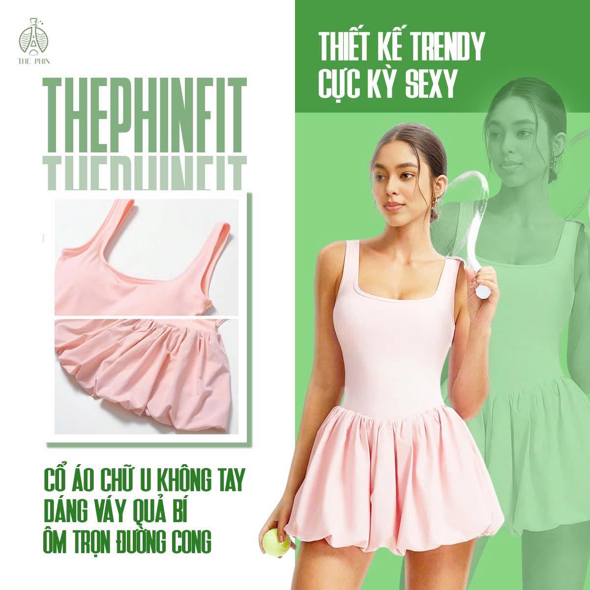 B -SET ĐỒ TẬP GYM, YOGA & CHẠY BỘ - HỒNG