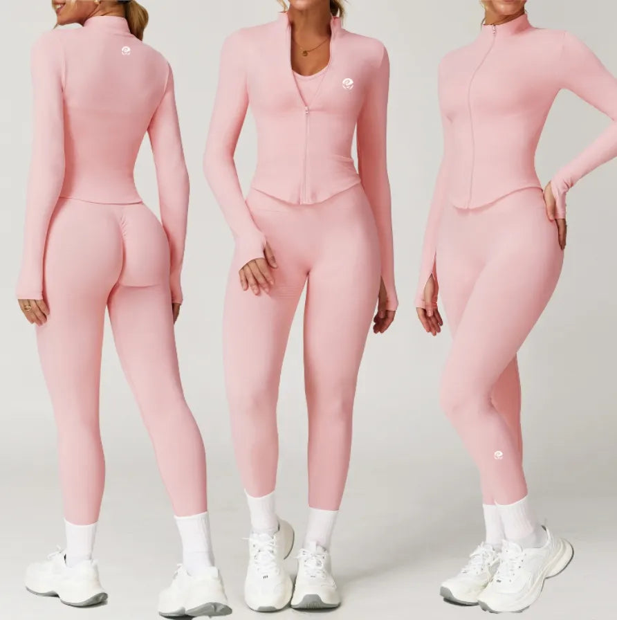 SET ĐỒ 3 MÓN NỮ TẬP GYM, YOGA, CHẠY BỘ