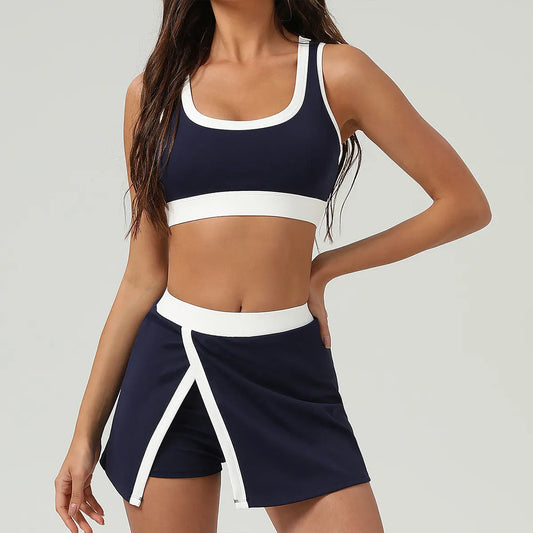 SET ÁO BRA CHÂN VÁY XẺ TÀ TÔN DÁNG