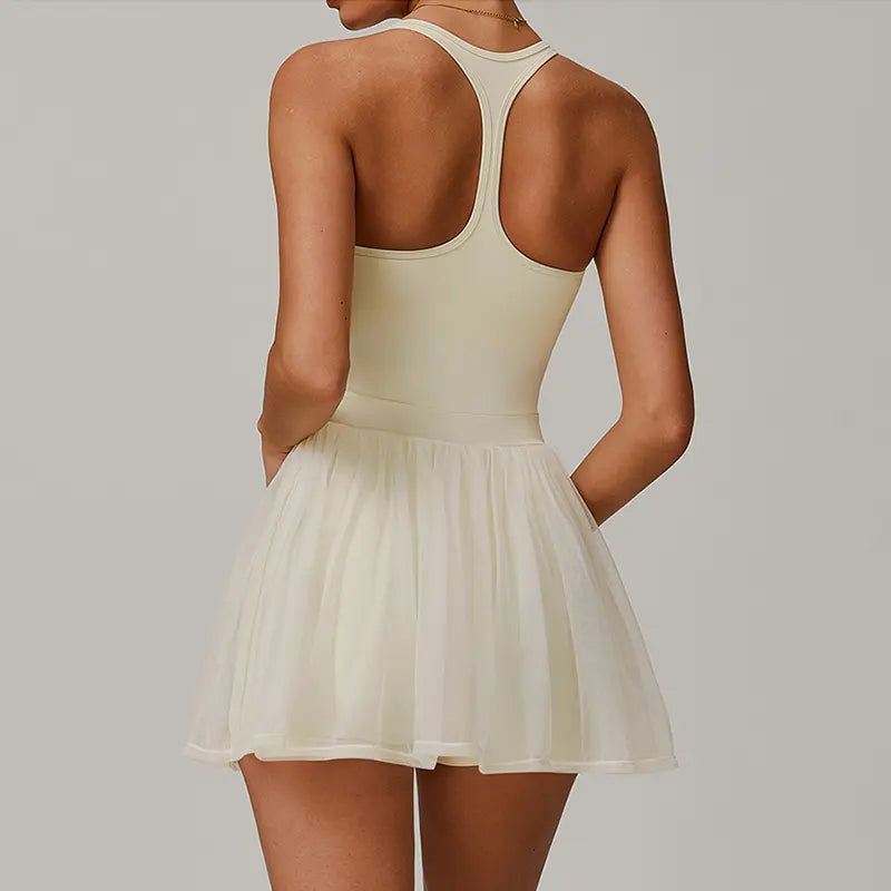 VÁY ĐÁNH PICKEBALL, TENNIS FORM BÁNH BÈO TÔN DÁNG