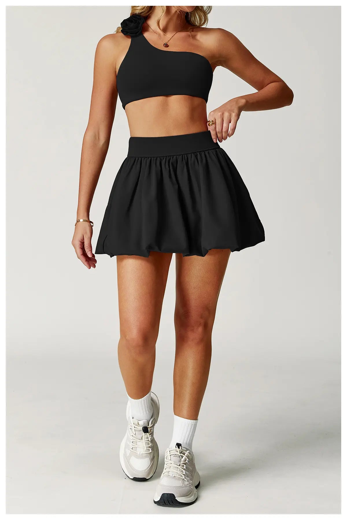 SET BRA CHÉO & CHÂN VÁY DÁNG XÒE