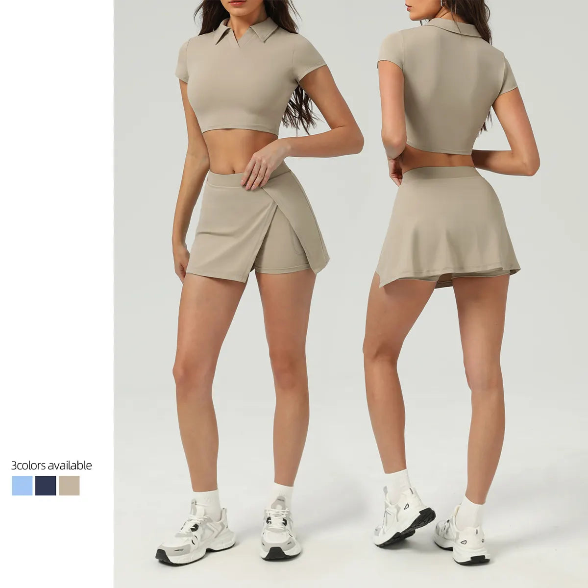 VÁY ĐÁNH PICKEBALL,TENNIS THƯỜNG NGÀY XẺ ĐÙI