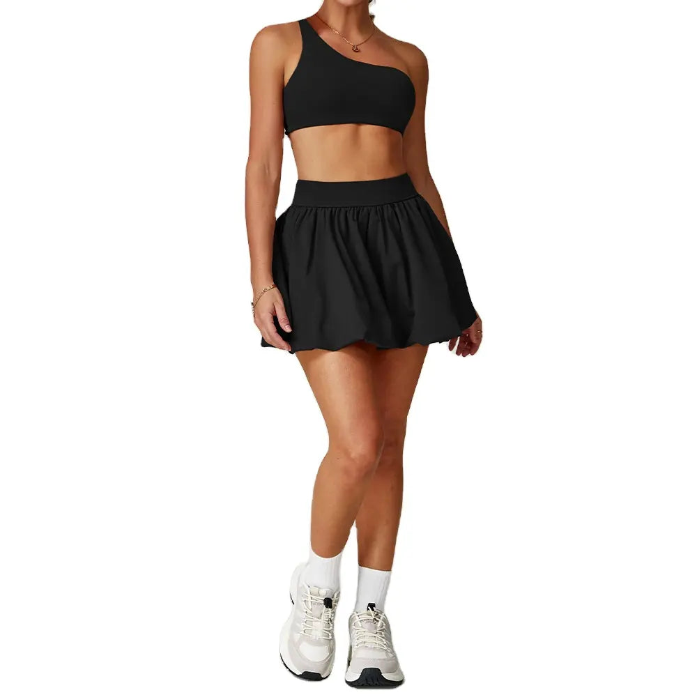 SET BRA CHÉO & CHÂN VÁY DÁNG XÒE