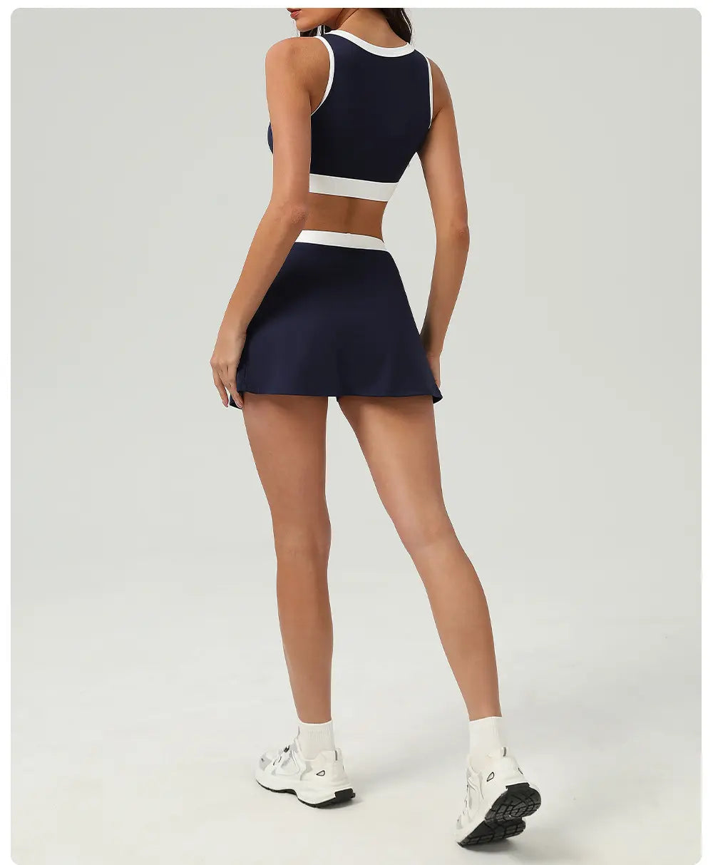 SET ÁO BRA CHÂN VÁY XẺ TÀ TÔN DÁNG