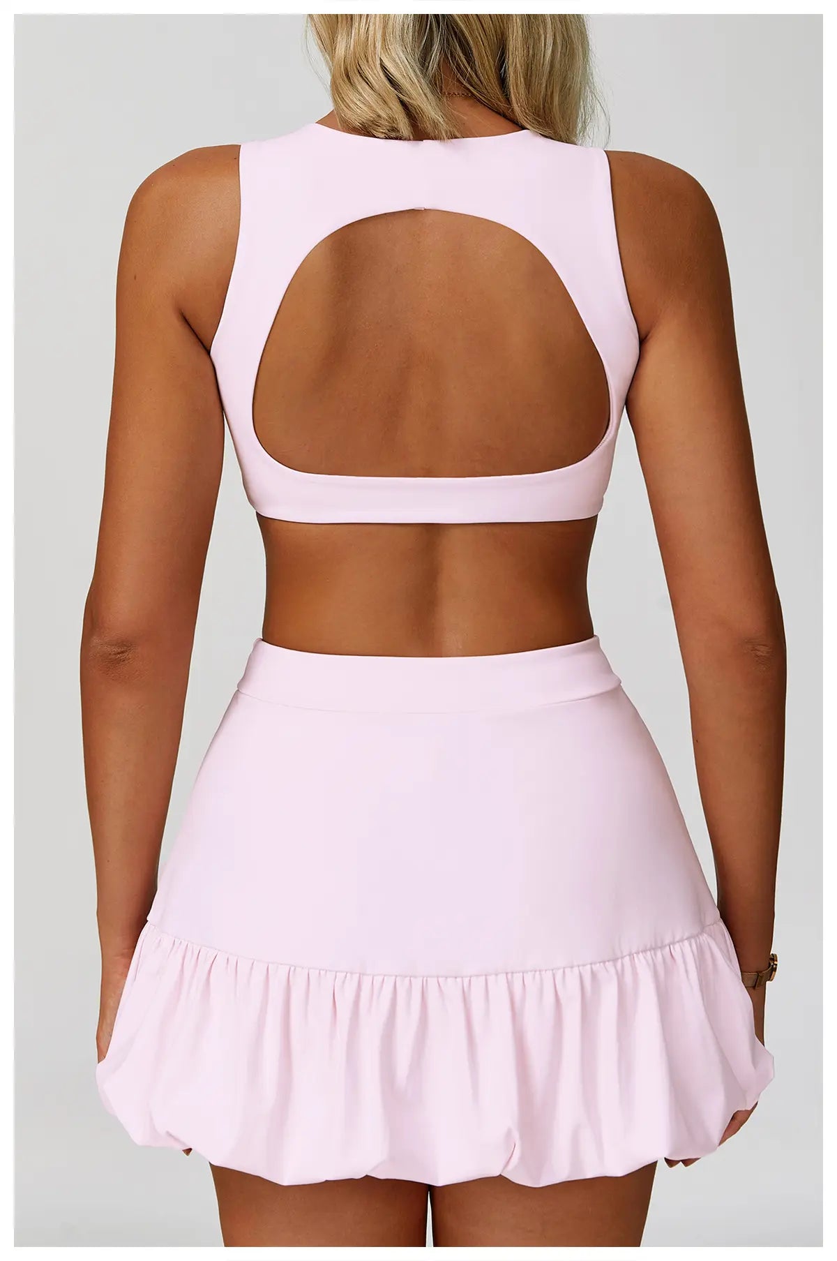 SET ÁO BRA + VÁY TẬP PICKLEBALL, TENNIS