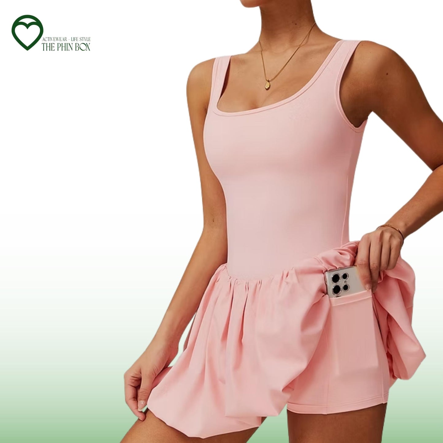 B -SET ĐỒ TẬP GYM, YOGA & CHẠY BỘ - HỒNG