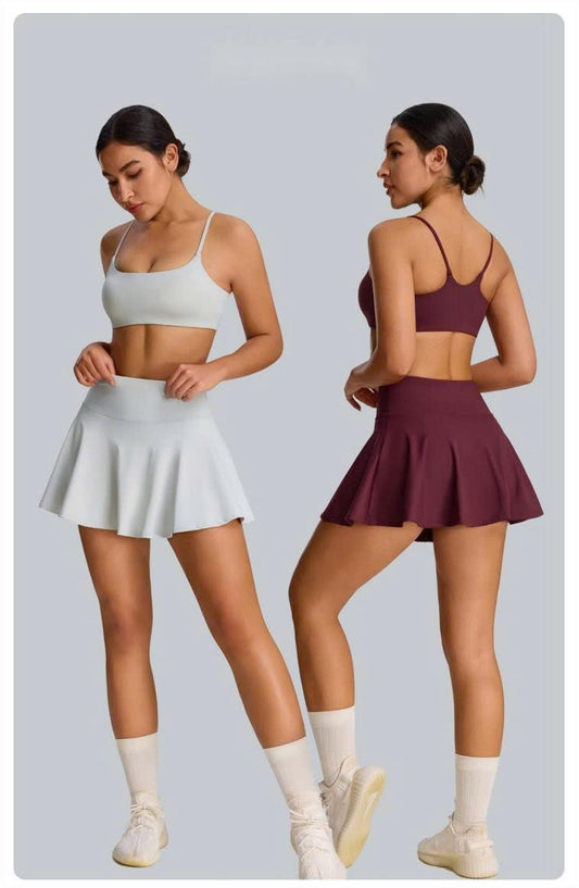 SET ÁO BRA VÀ CHÂN VÁY PHÙ HỢP TẬP PICKLEBALL & TENNIS