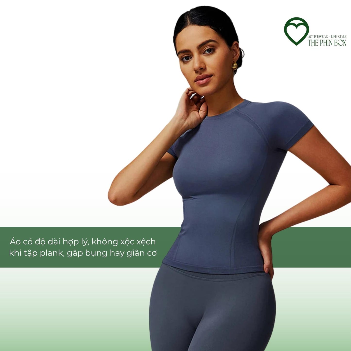 SET ÁO TAY NGẮN & QUẦN LEGGING ÔM DÁNG-TB85