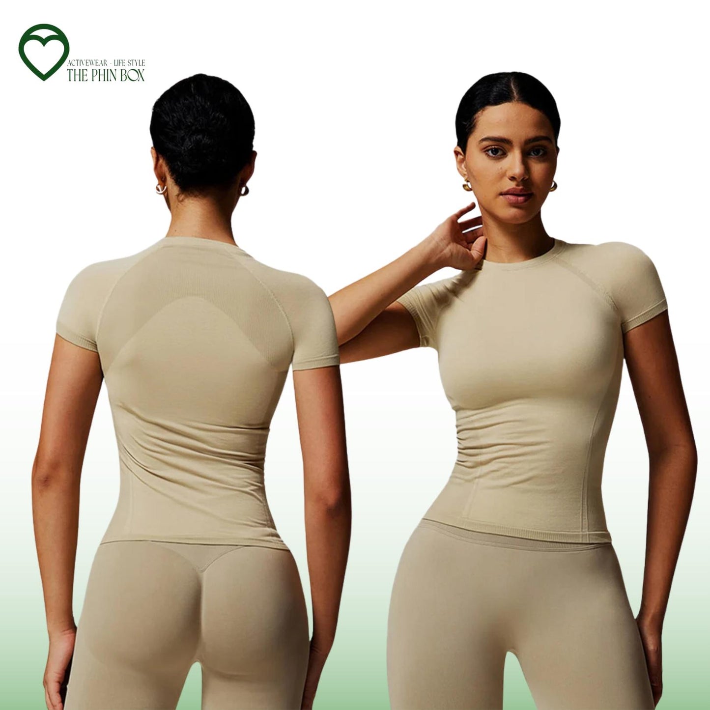 SET ÁO TAY NGẮN & QUẦN LEGGING ÔM DÁNG-TB85