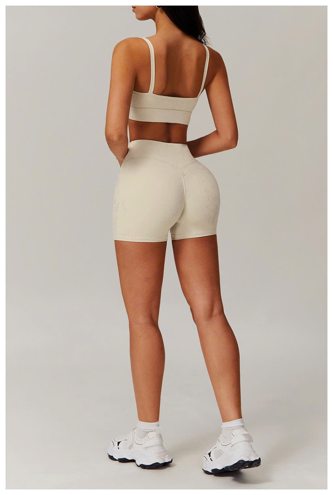 B- SET ĐỒ TẬP GYM - BEIGE