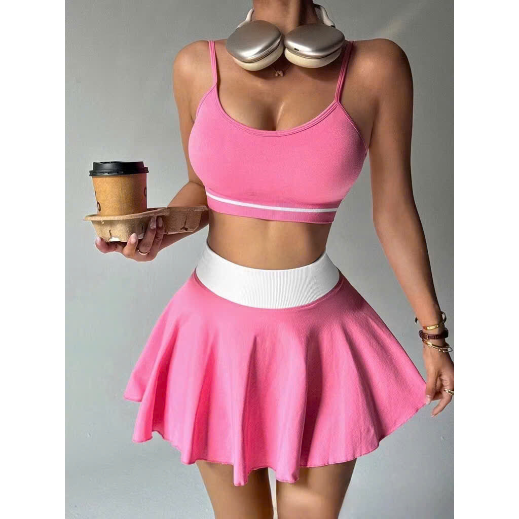 SET BRA & CHÂN VÁY TENNIS/PICKLEBALL